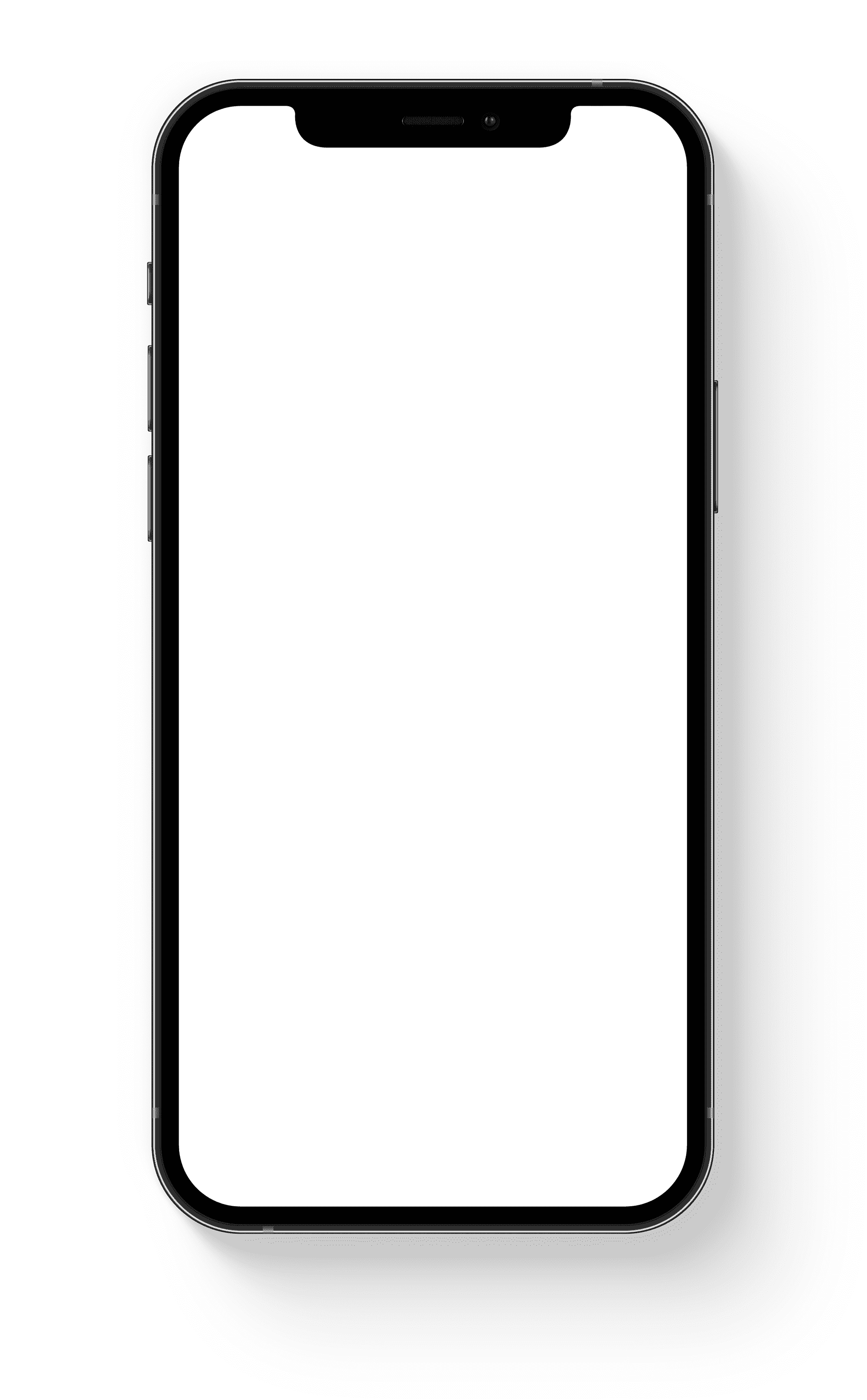 Cadre iphone transparent pour animation